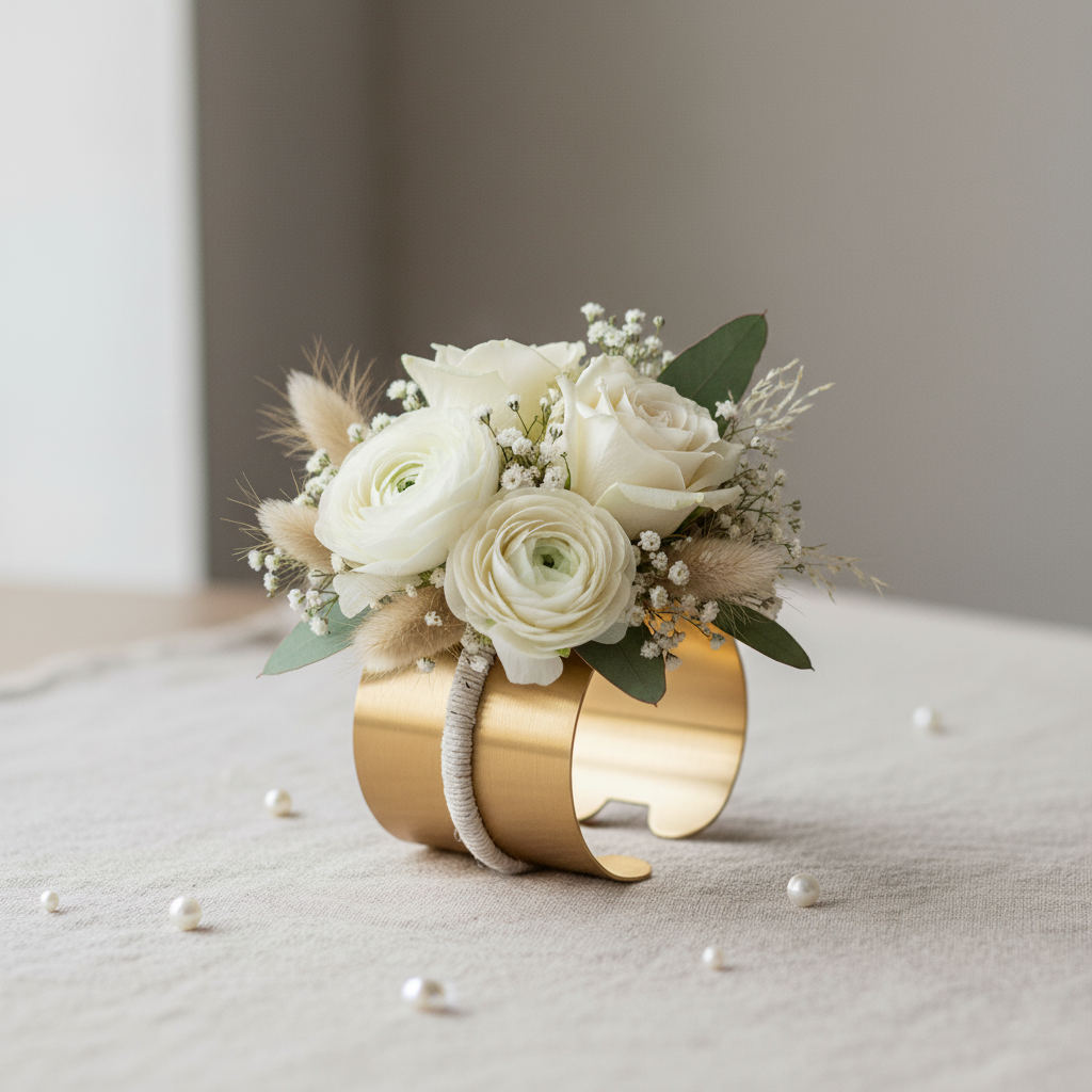 Cuff Bracelet Corsage