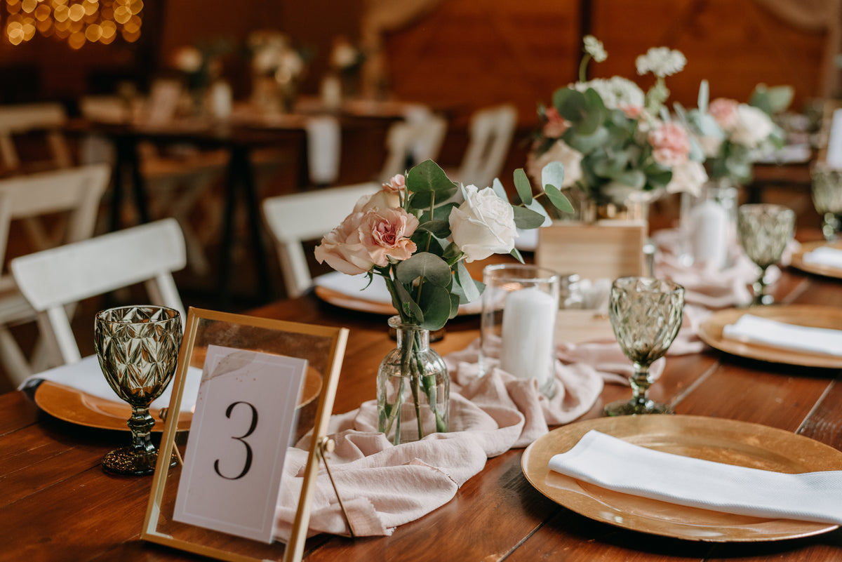 3 Bud Vase Arrangement Set (Group of 3)