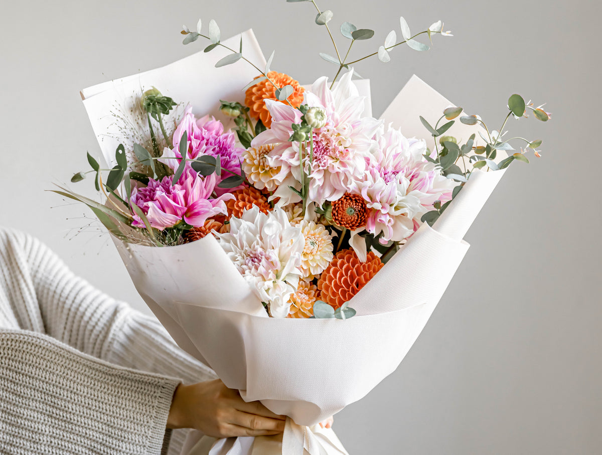 Large Market Wrapped Bouquet