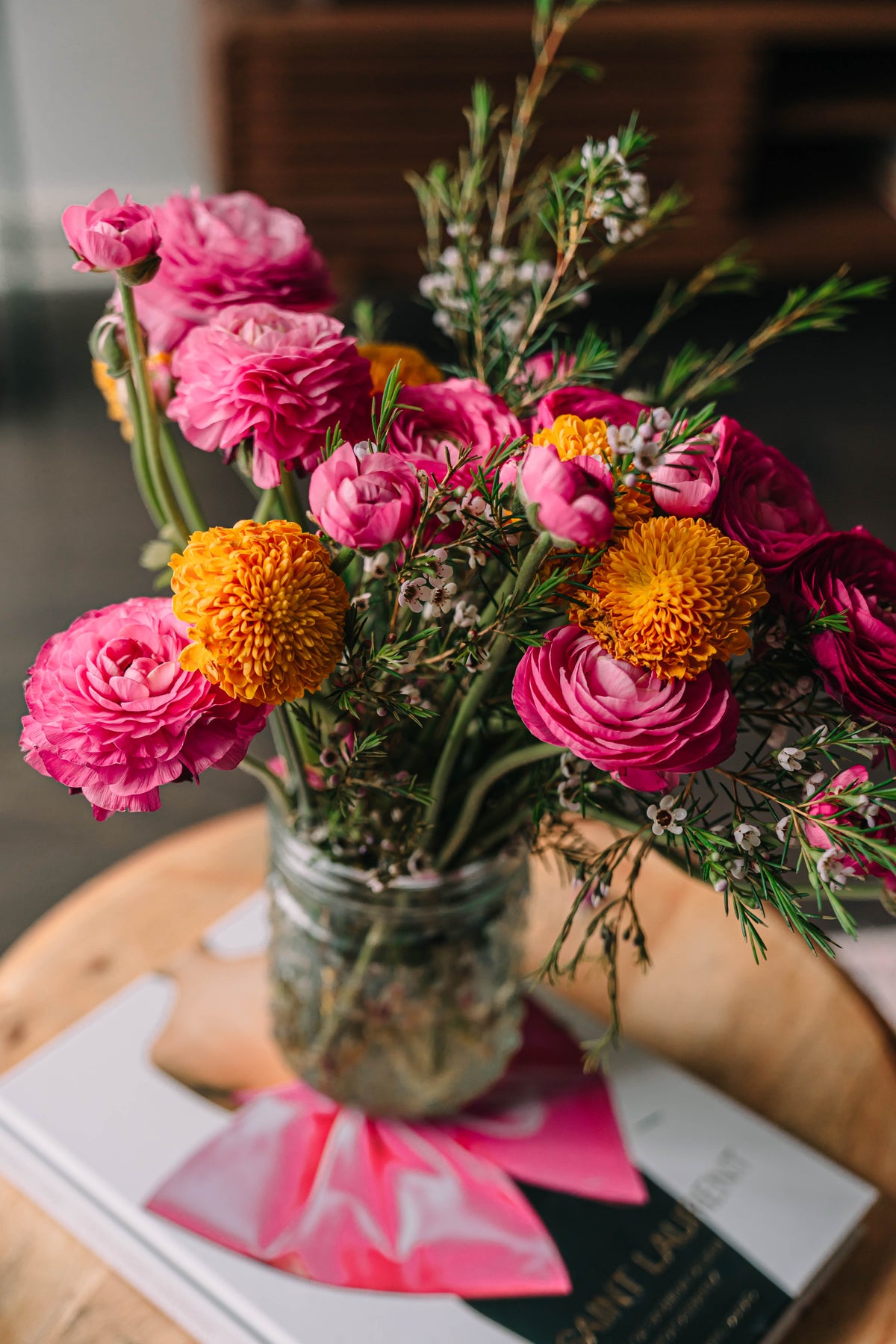 Large Mason Jar Arrangement